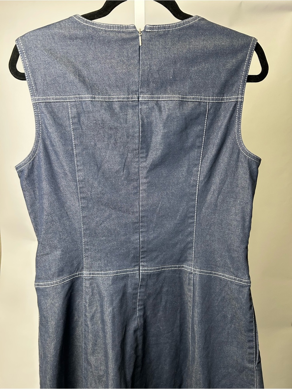 Donna Karan Blue Denim Dress - Picture 6 of 8